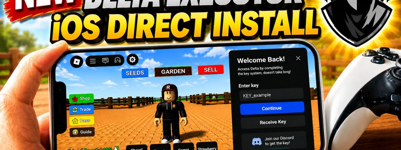 NEW Direct Install Delta Executor Mobile on iOS v2.729 | BEST Roblox Executor iPhone & iPad