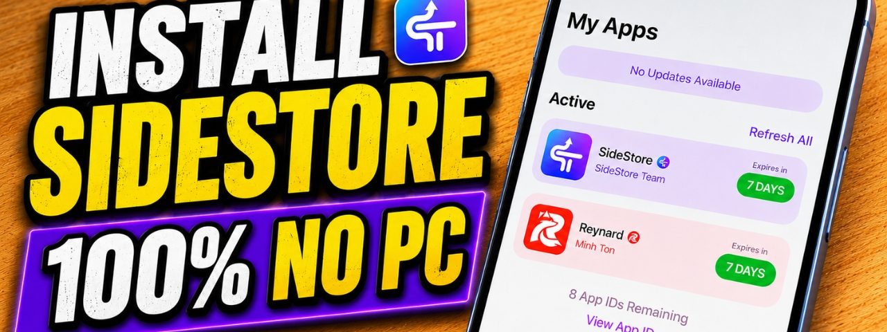 install sidestore no pc