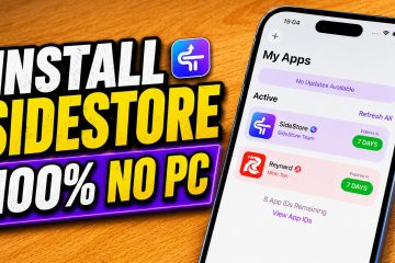 install sidestore no pc